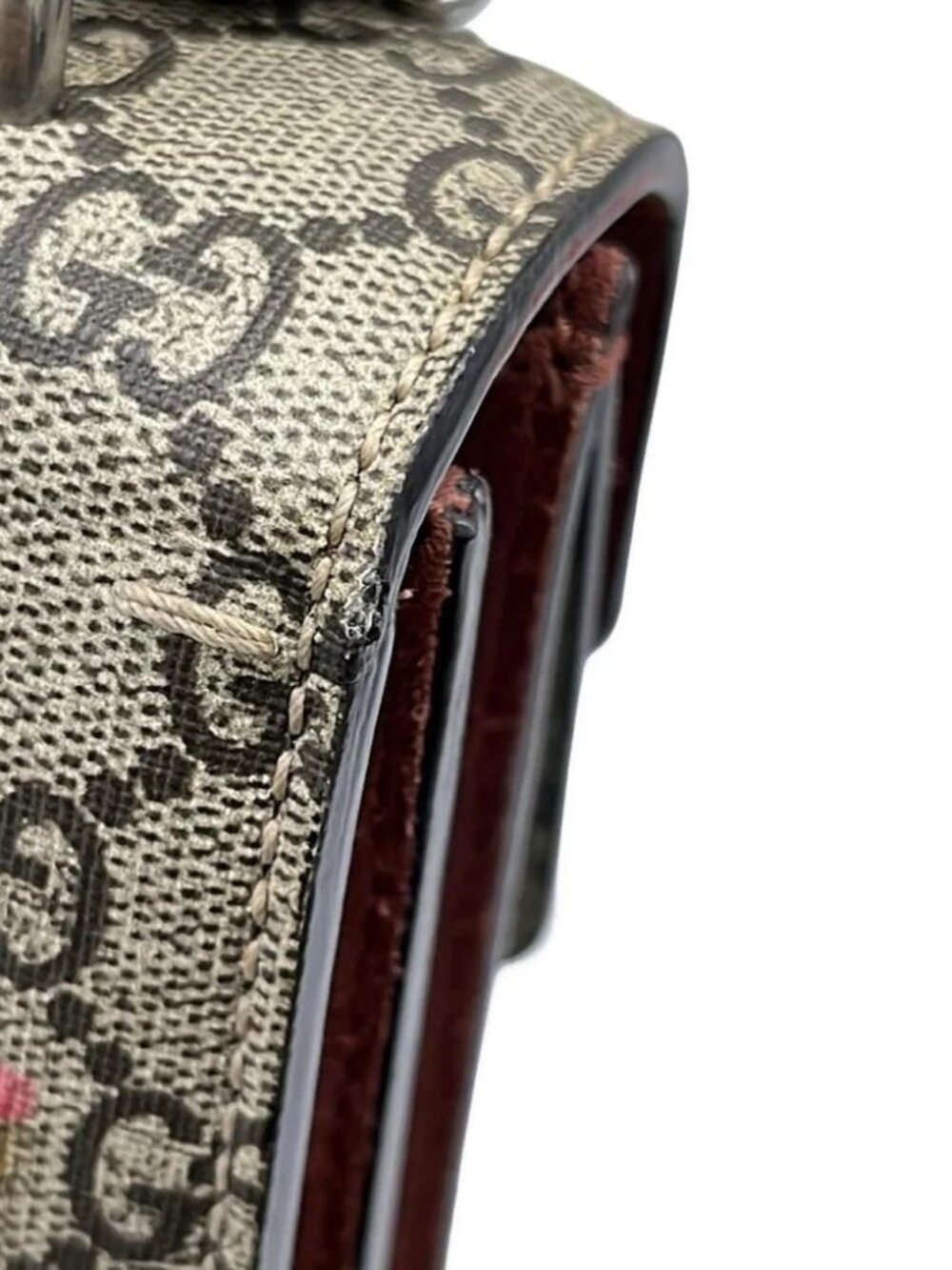 GUCCI Dionysus/GG Blooms Beige Pink Multi PVC Suede - Shoulder Bag - Picture 7 of 15